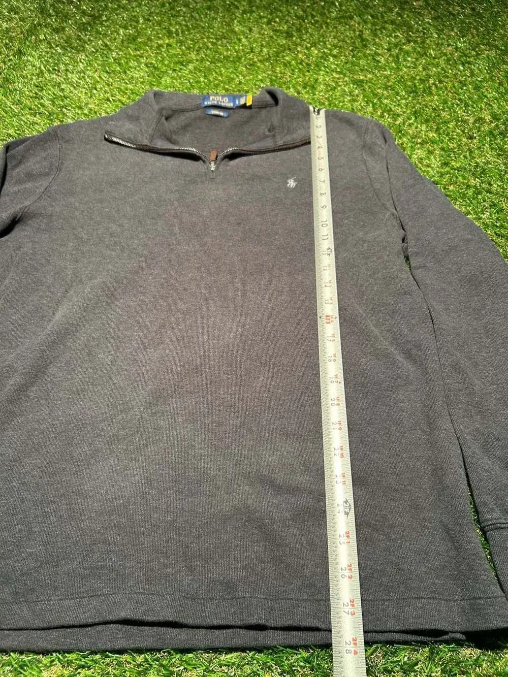 Polo Ralph Lauren Estate Rib Quarter-Zip Pullover Sweater